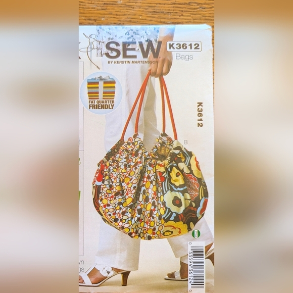 Sewing patterns For Tote Bags, Purses and Travel Accessories  McCalls - Picture 4 of 5